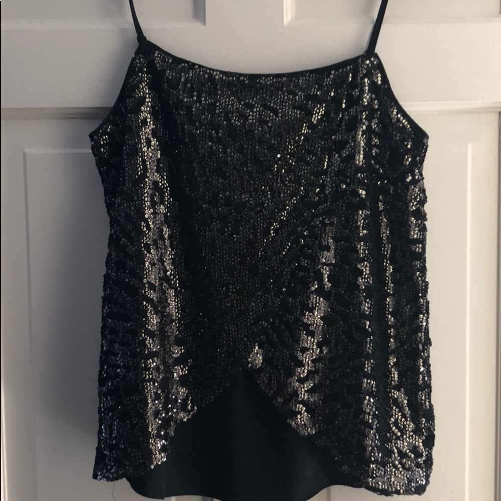 Glittery tank